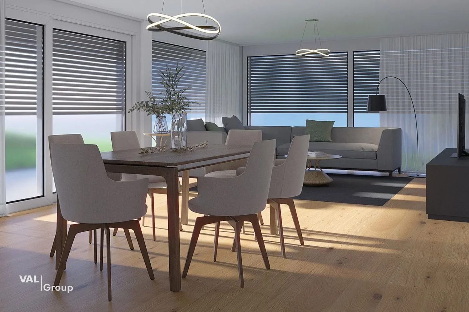 Moderne 4.5 Zimmerwohnung- Komfortables Wohnen in ruhiger Lage - B 1.1