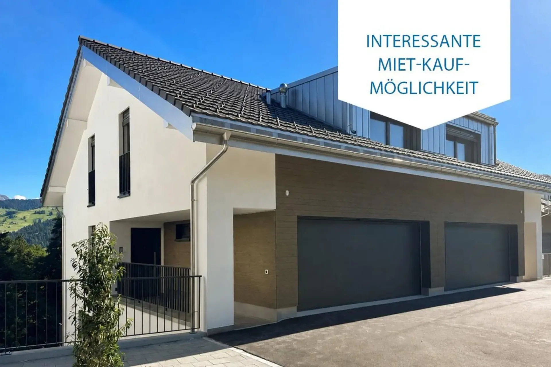 Heute mieten, morgen kaufen - Ihr neues Zuhause im Grünen
