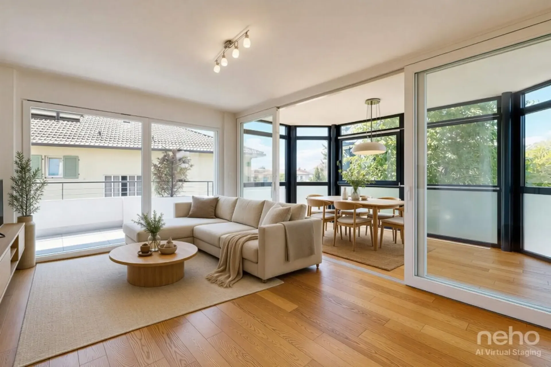 Appartement contemporain avec grande terrasse au c?ur de Pully