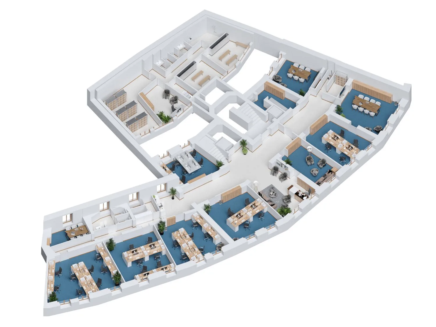 Bureaux dans un magnifique bâtiment de la vieille ville