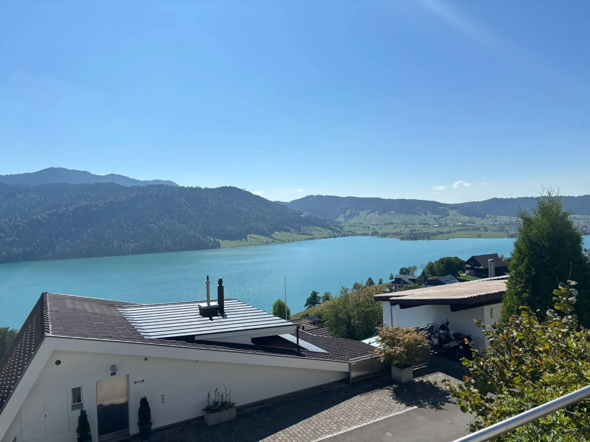 5.5-Zimmerwohnung mit unverbaubarer See- und Bergsicht