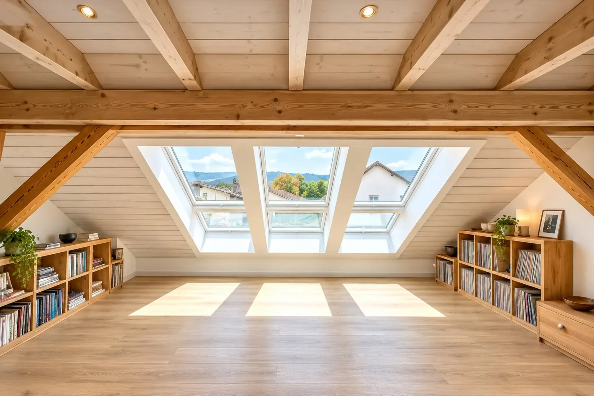 Luminoso loft in mansarda di 4.5 locali ad Alle