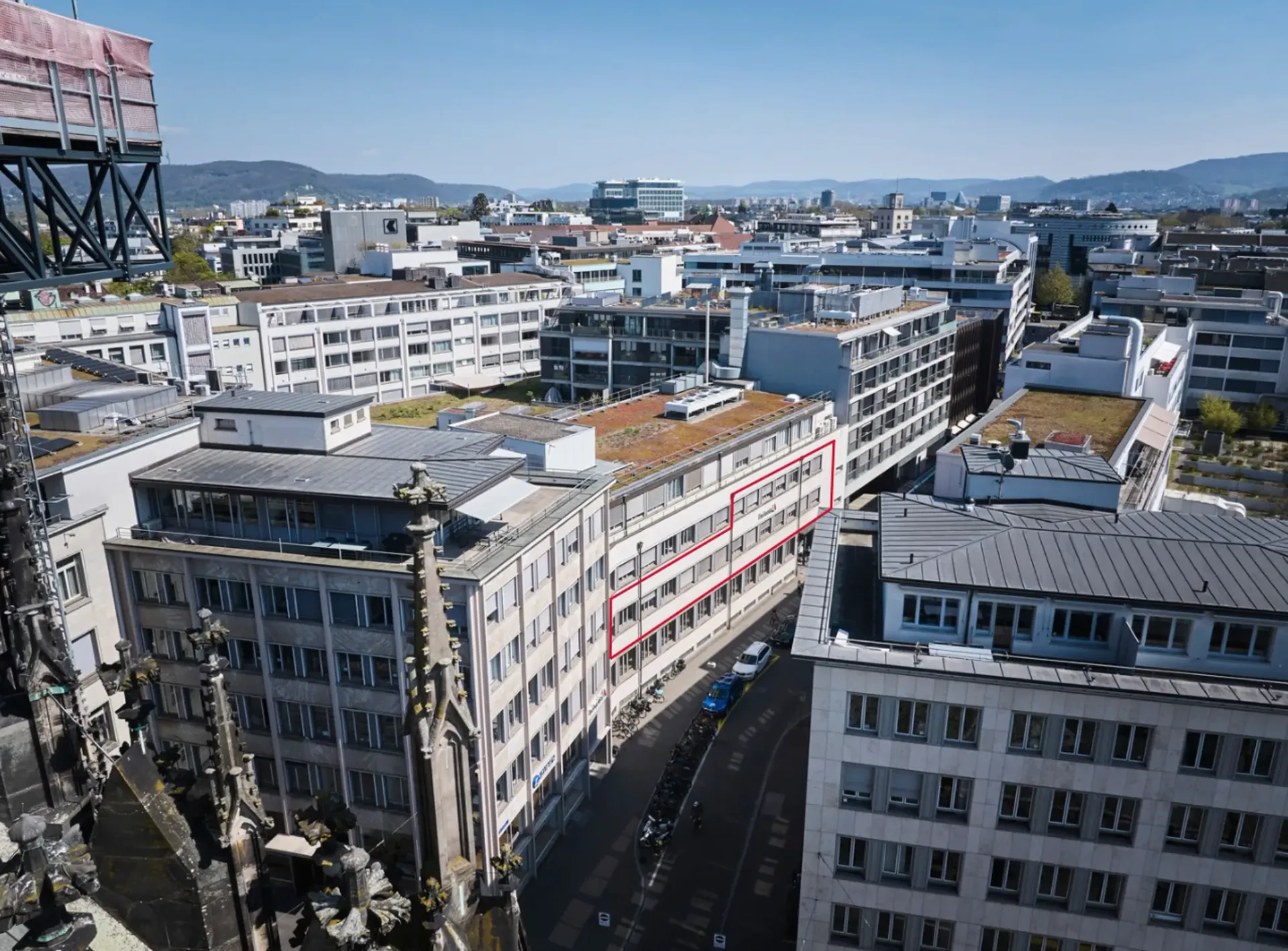Top-Lage am Bankverein