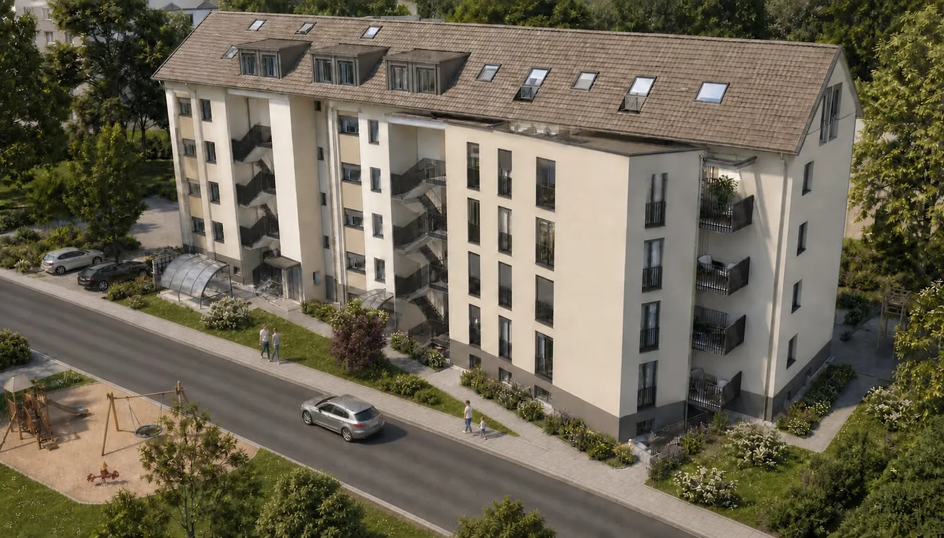 Totalsanierte 2.5-Zimmer-Wohnung mit Balkon in Winterthur