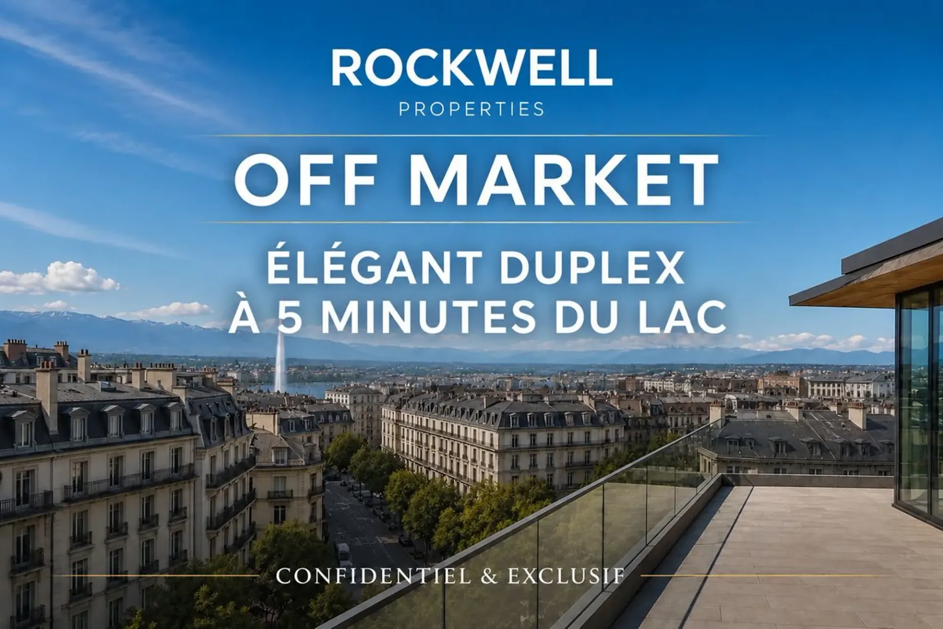 Élégant duplex à 5 minutes du lac