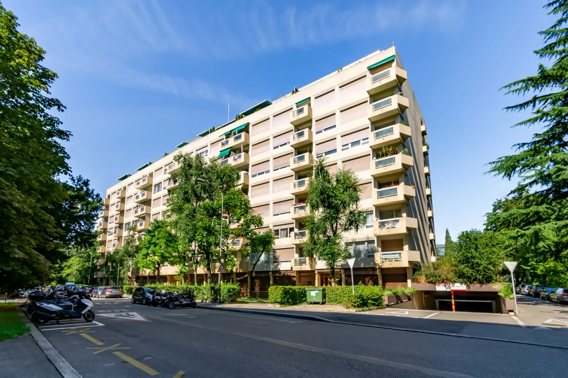 Champel, Florissant - Autoabstellplatz