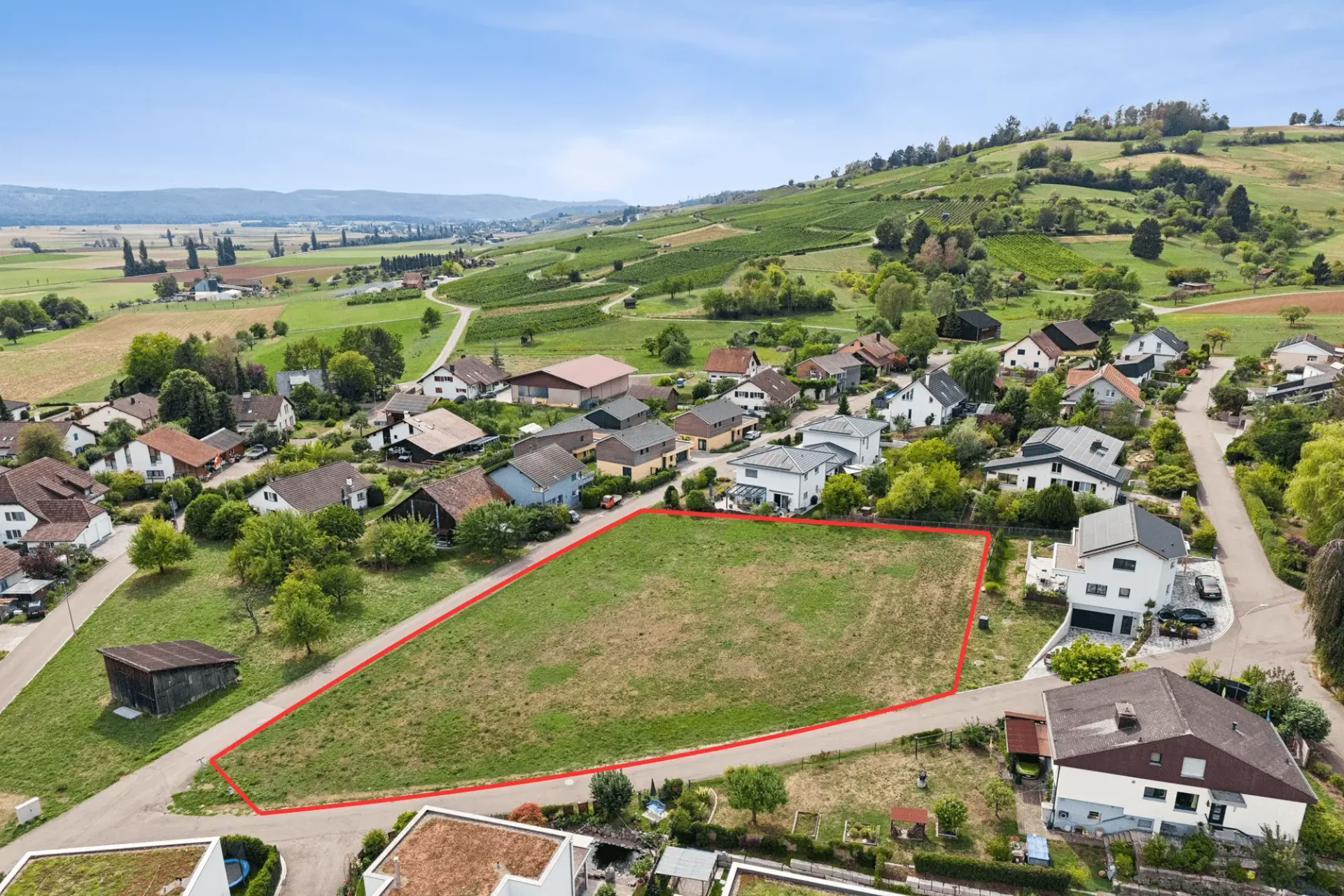 Terrain de construction spacieux avec de nombreuses possibilités à Hallau (SH)