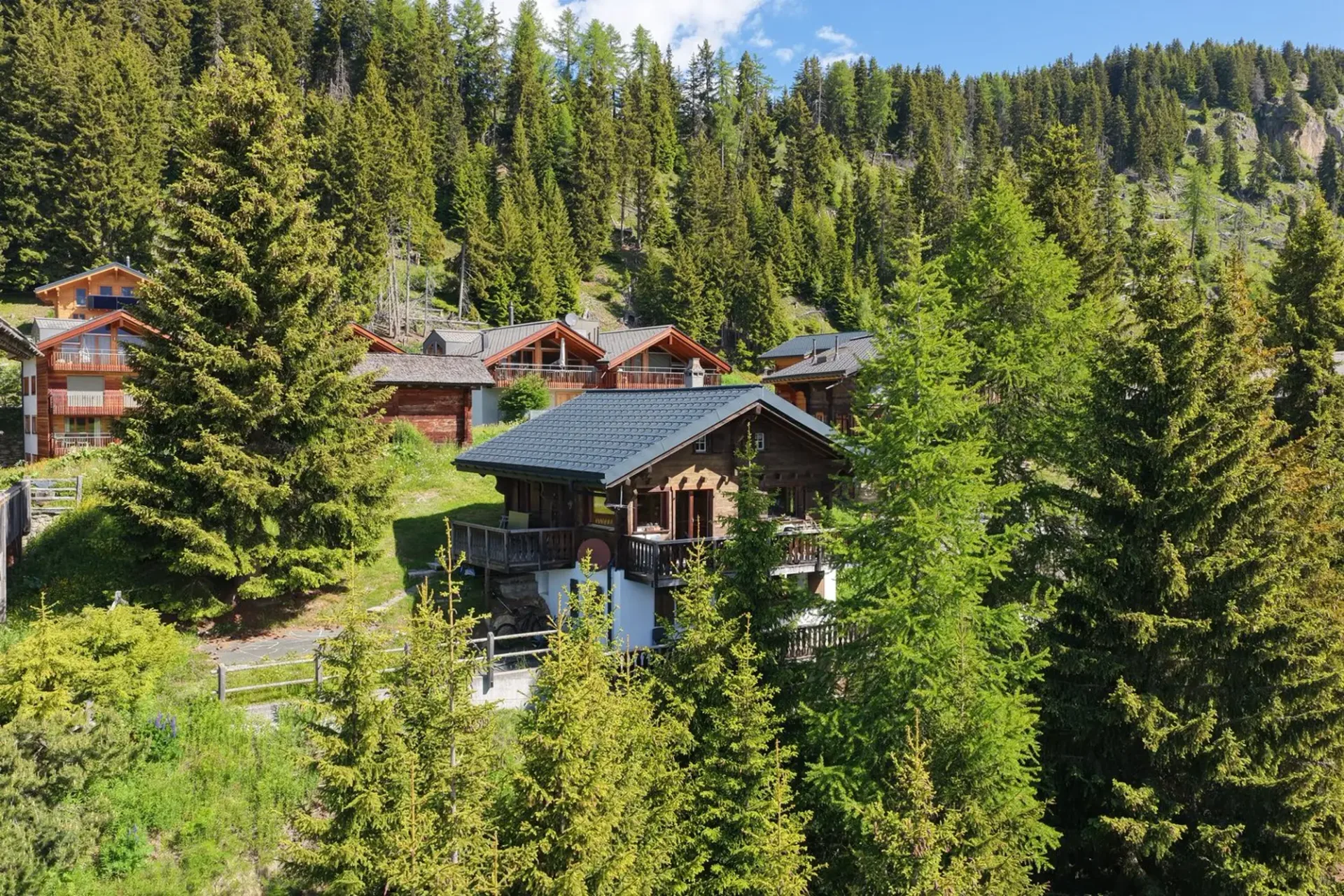 Charmantes 7-Zimmer-Chalet an der Aletschpromenade in Riederalp