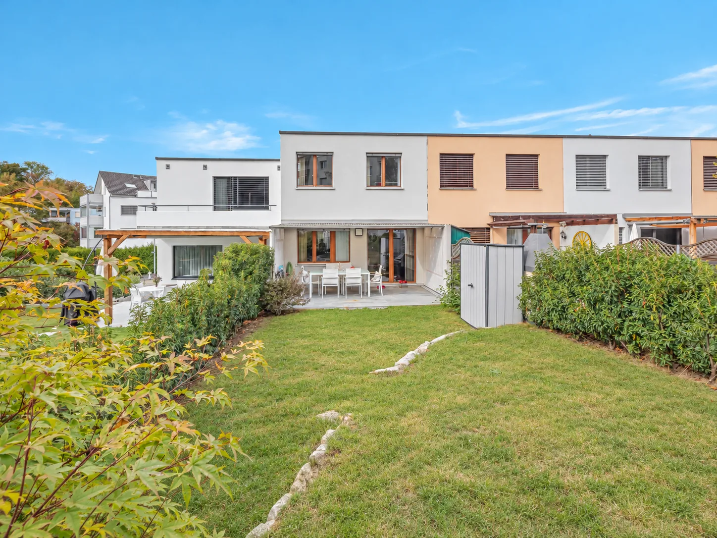 Familienglück mit Garten & Pool - modernisiertes, 4.5-Zimmer-Reihenhaus