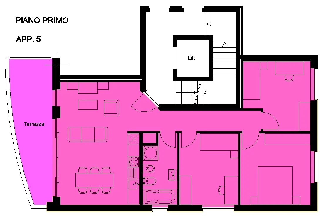 Stabio - 4.5 Zimmer mit großer Terrasse zu vermieten