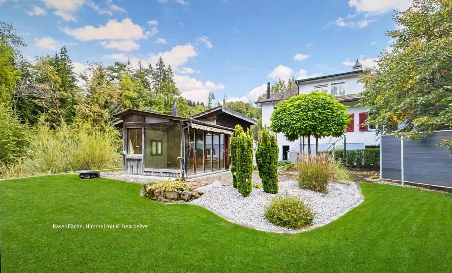 Casa multifamiliare con 2 unità abitative, atelier di vita separato e giardino a Rüschegg Heubach in vendita