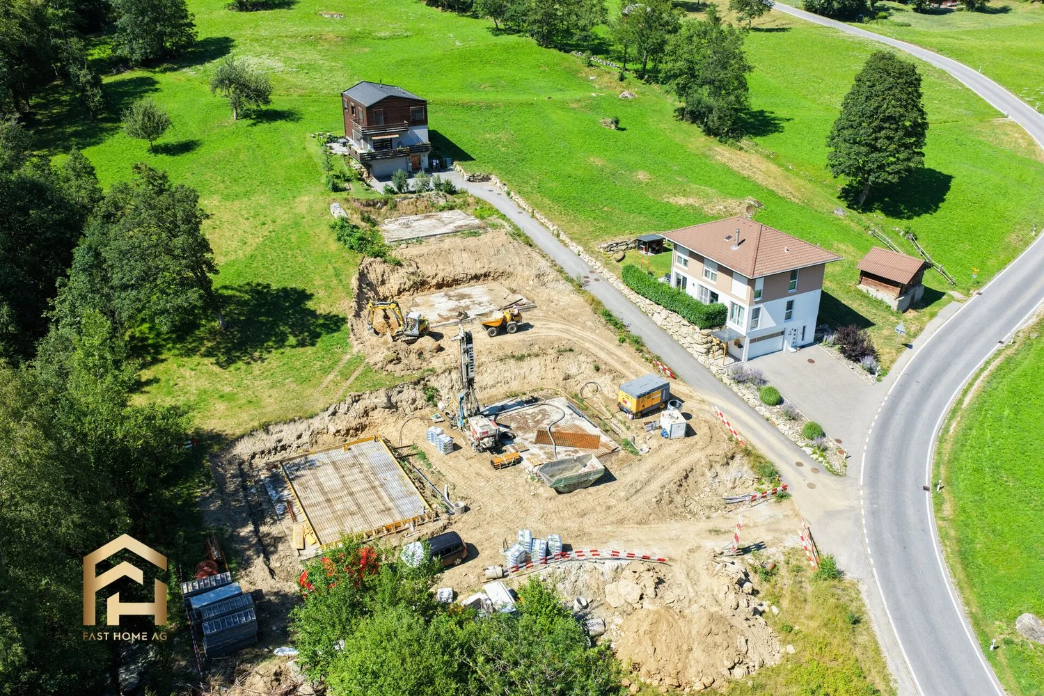 Letzte Gelegenheit  Ihr Chalet in den Walliser Bergen in 6 Monaten be