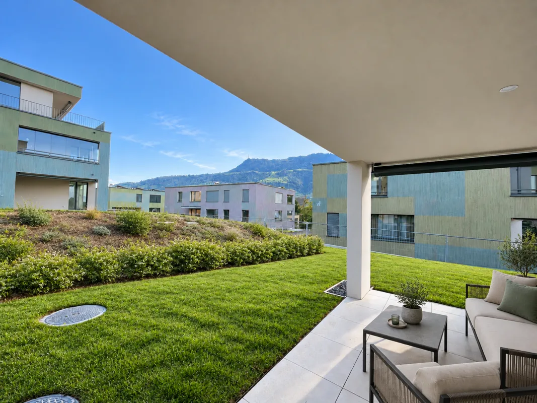 Exclusive 3.5-room garden apartment with spacious 100 m² private garden