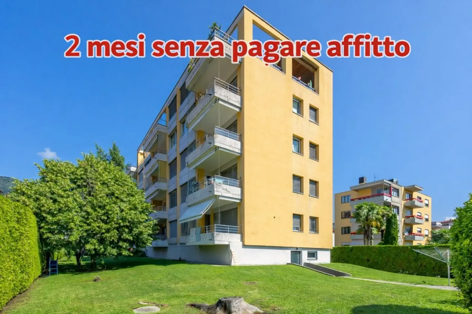 Appartamento accogliente a Caslano. Due mesi di affitto gratis!