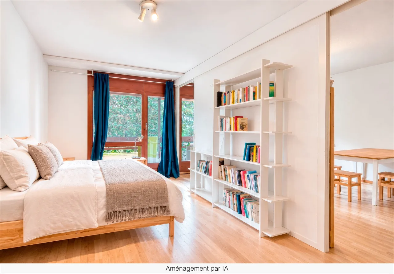 Appartement de 1,5 pièces avec balcon idéal pour un investissement