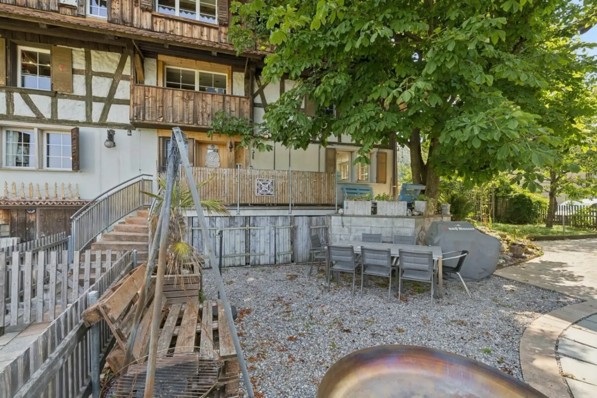 Einfamilienhaus auf dem Lande