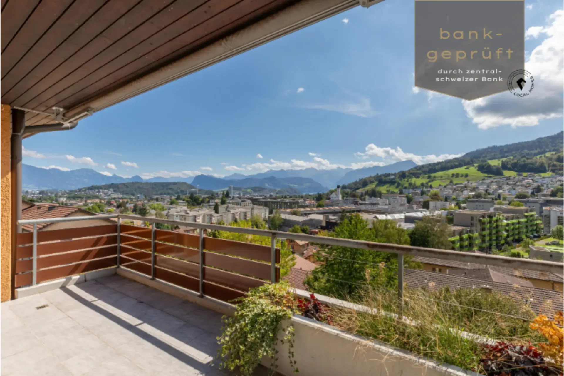 Attraktive Wohnung mit Panoramasicht