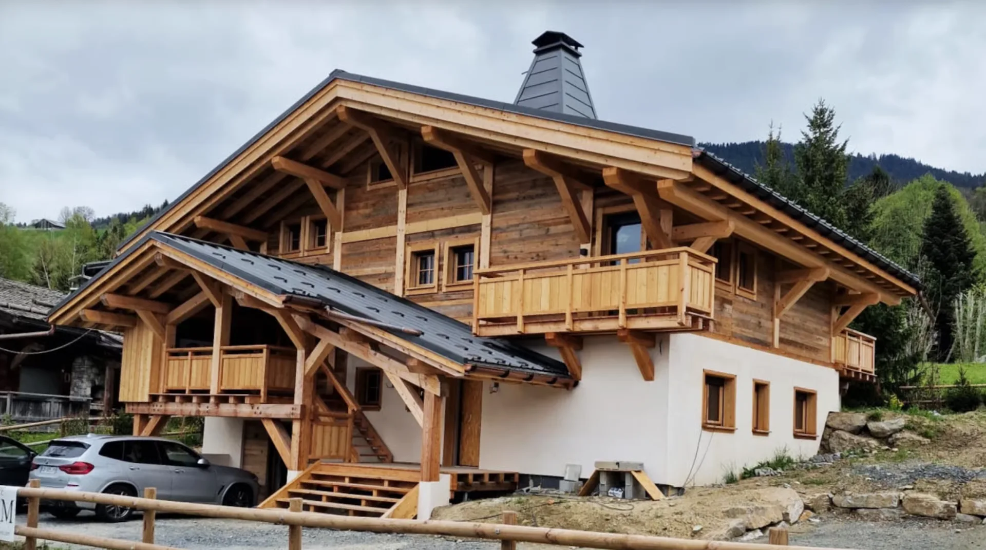Alpines Anwesen mit Wellnessbereich in Megève