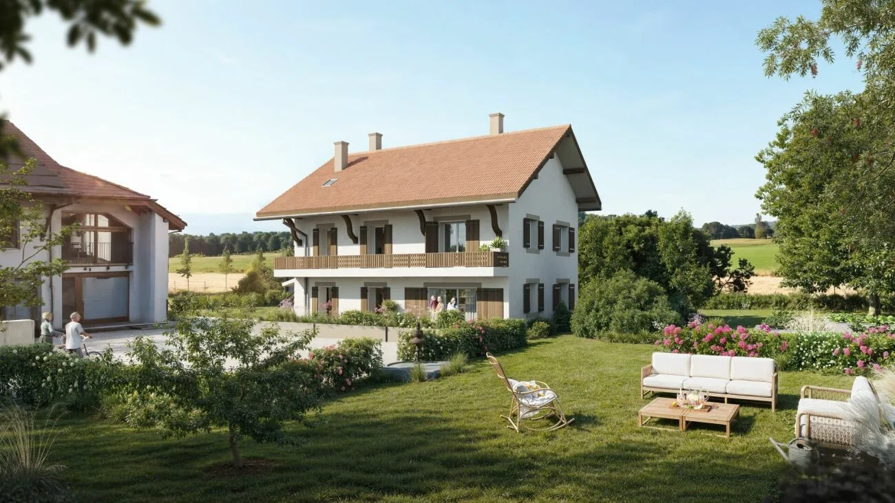 Appartement en rez-de-jardin au coeur de la nature - Hameau de Monniaz
