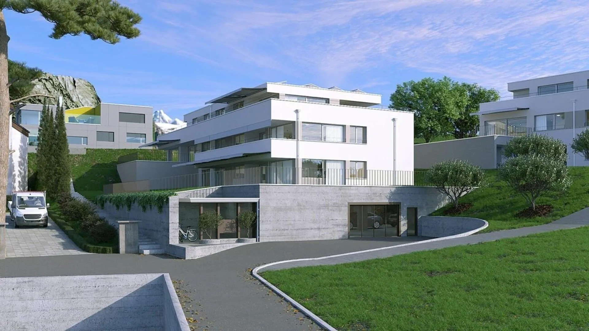 Exklusive 3.5-Zimmer-Attikawohnung mit XXL-Terrasse - Neubau MFH Klösterli, Brig