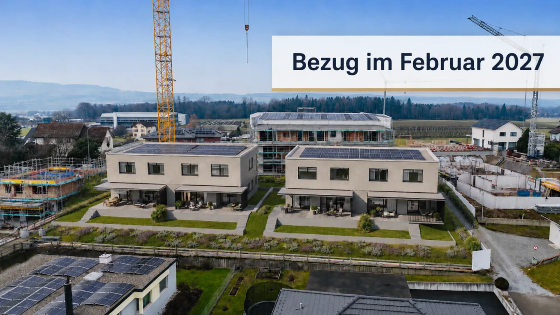 Familienwohnen mit Aussicht - grosszügiges 5.5-Zi. Doppel-Einfamilienhaus