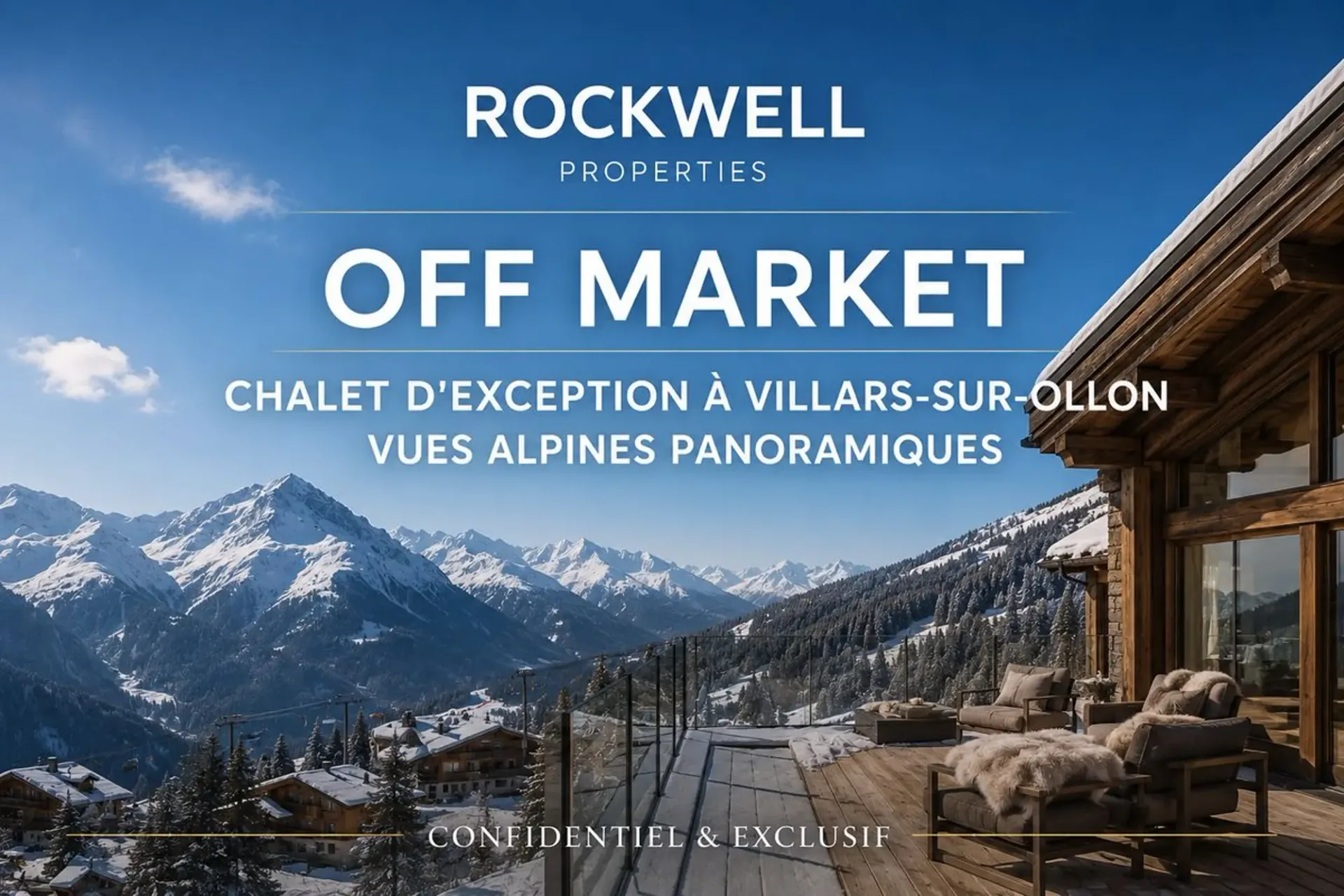Chalet D'Exception à Villars-sur-Ollon