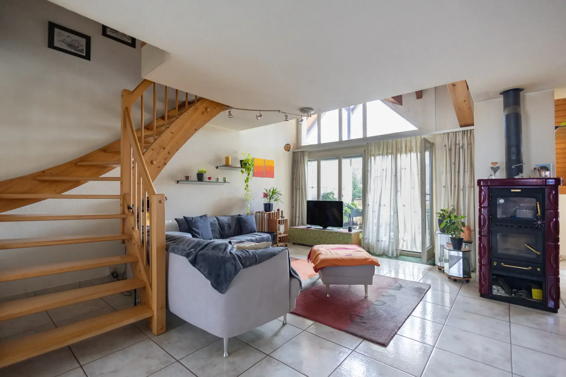 Gemütliche Maisonette-Dachwohnung mit herrlicher Weitsicht