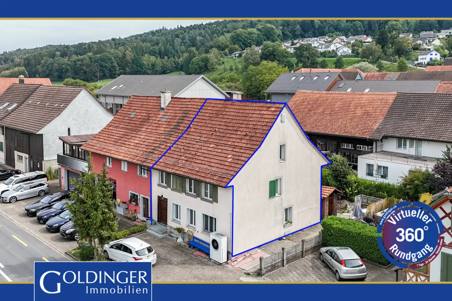 Sanierungsbedürftige Liegenschaft mit Entwicklungspotenzial