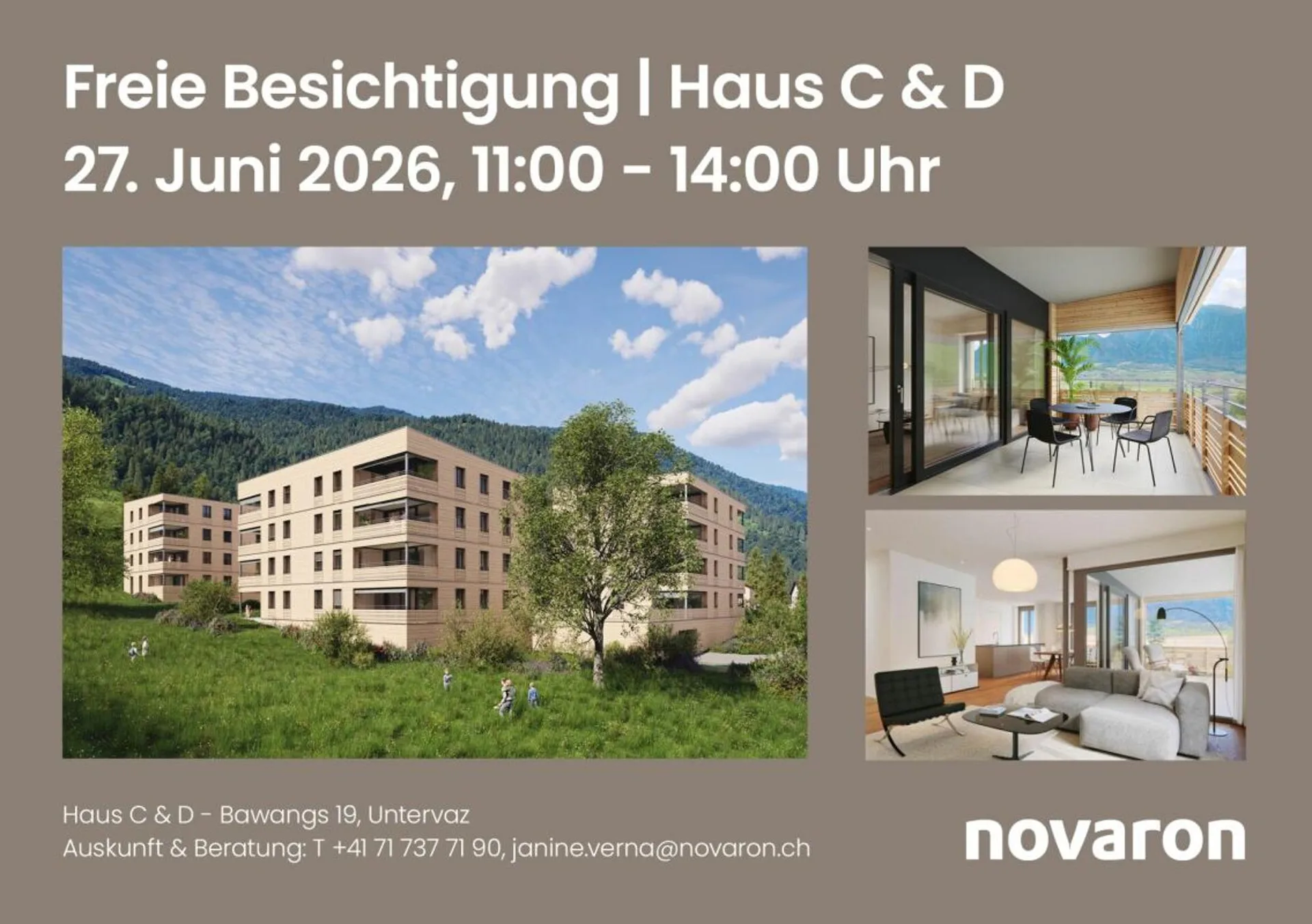 Erstbezug - 4.5 Zimmer-Wohnung - Überbauung Bawangs