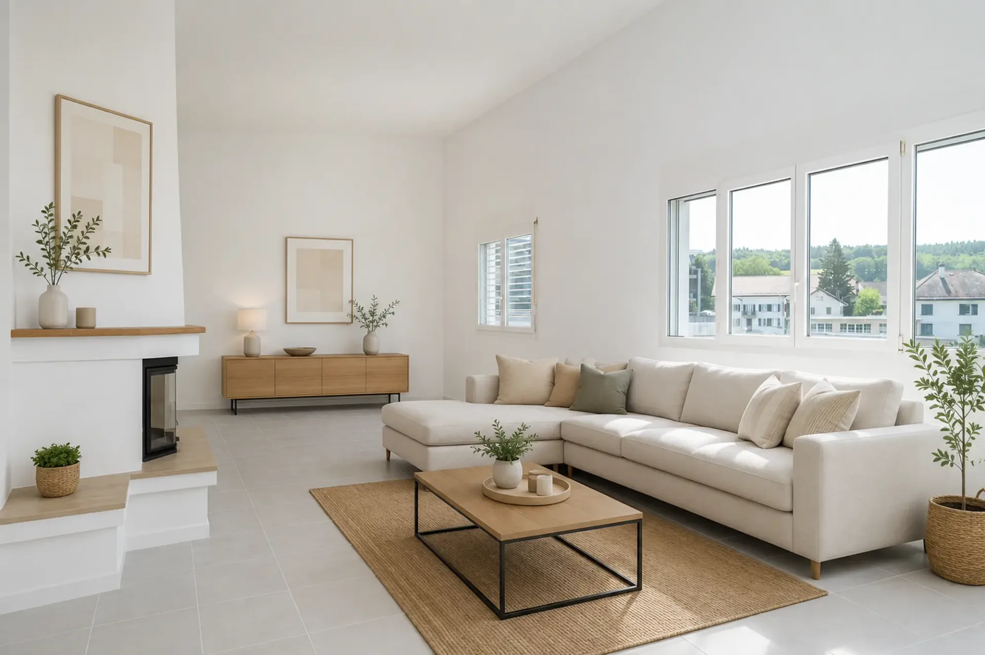 Helles Apartment im letzten Stock!