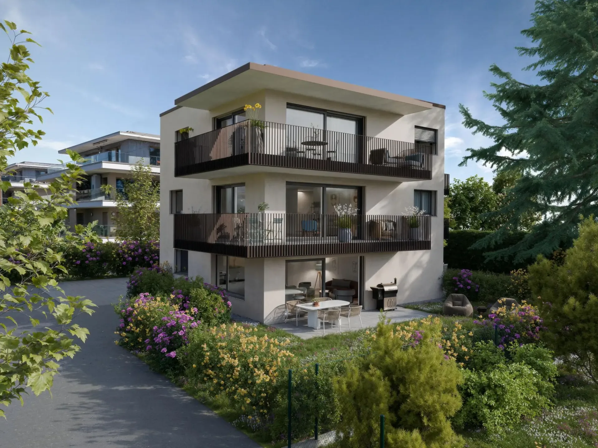 Magnfiques 2,5 Zimmer im Erdgeschoss mit Garten!