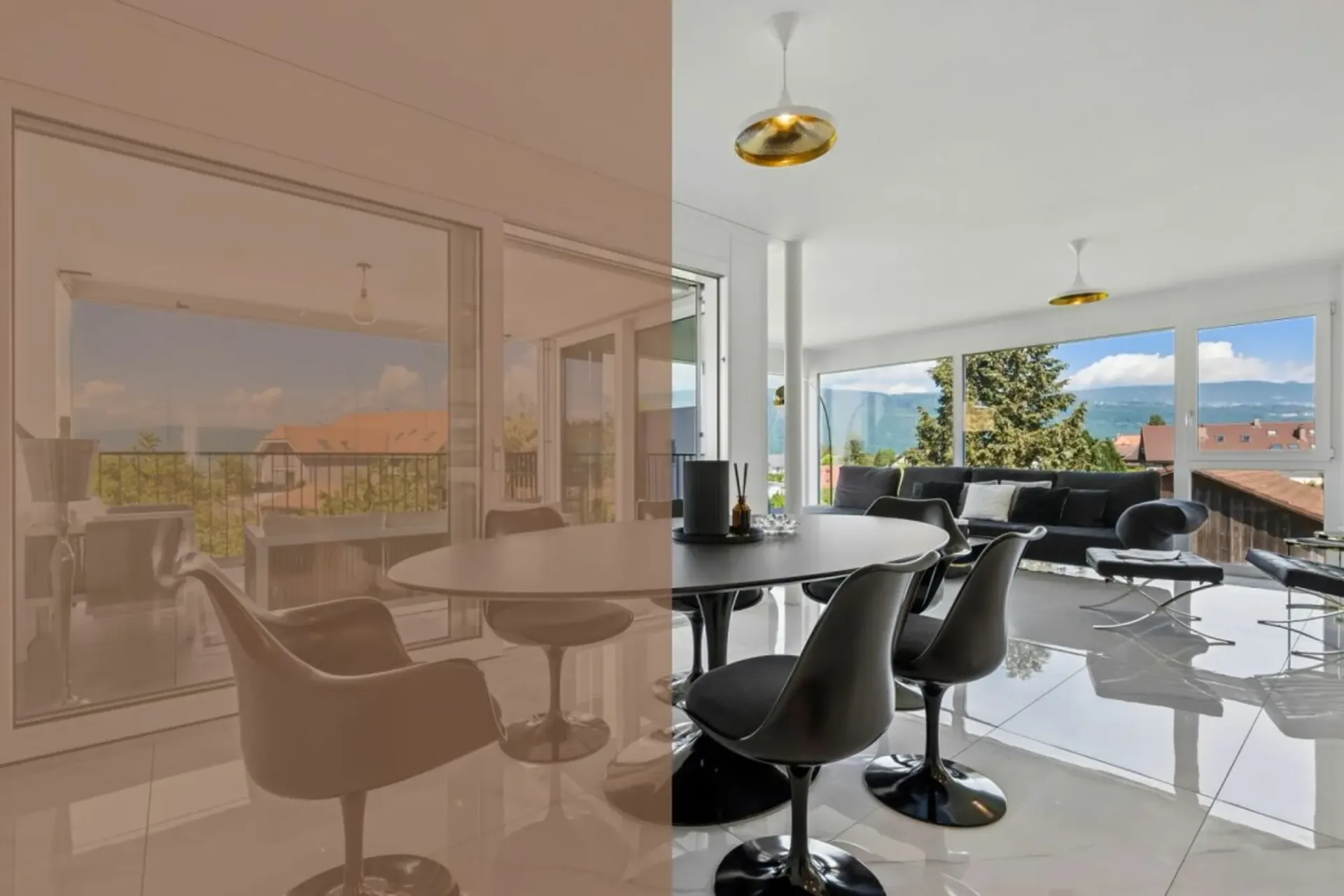 Modern wohnen mit Stil und Weitblick