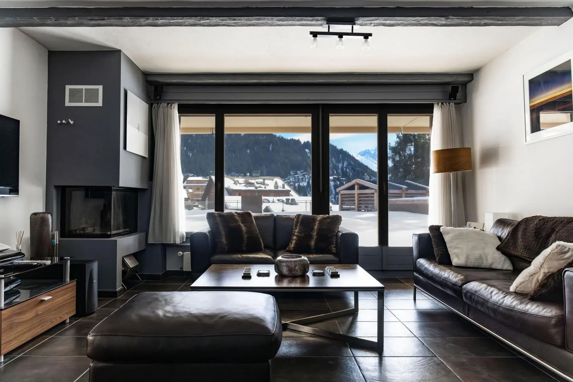 Ein charmantes 3-Zimmer-Apartment mit Terrasse im Herzen von Verbier