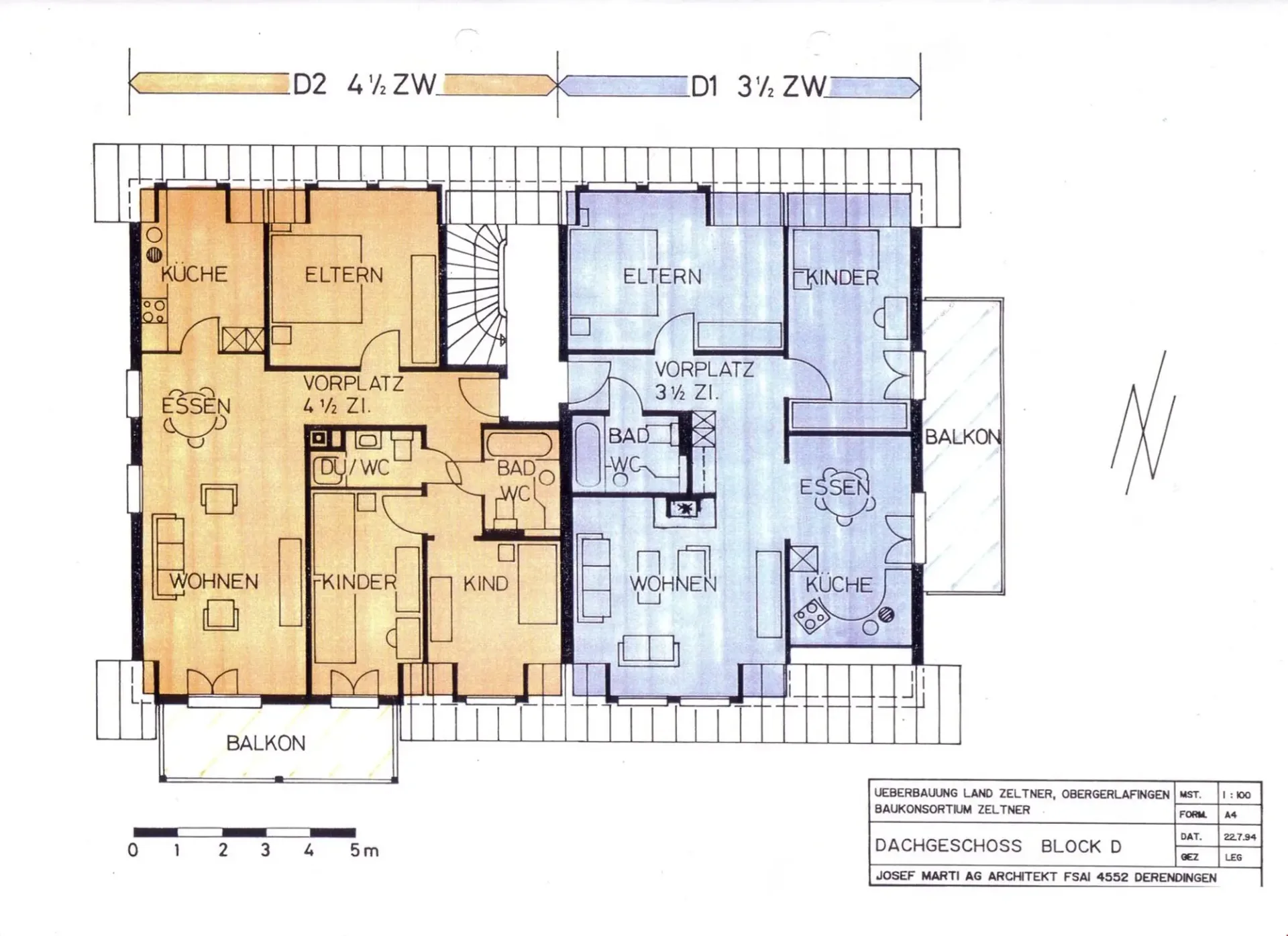 Charmante 3.5-Zimmer-Wohnung mit Balkon in Obergerlafingen