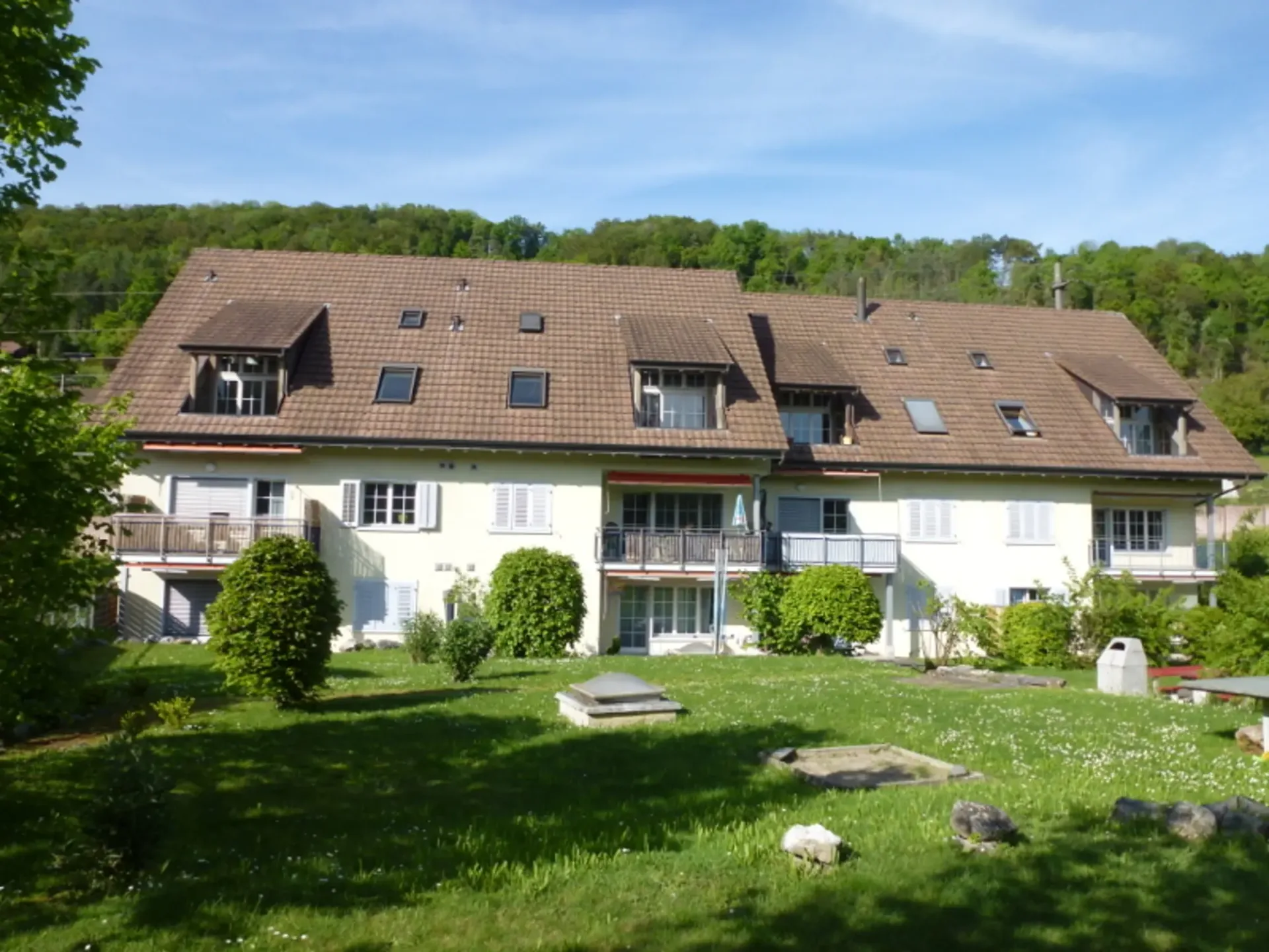 2.5-Zimmerwohnung mit Gartensitzplatz