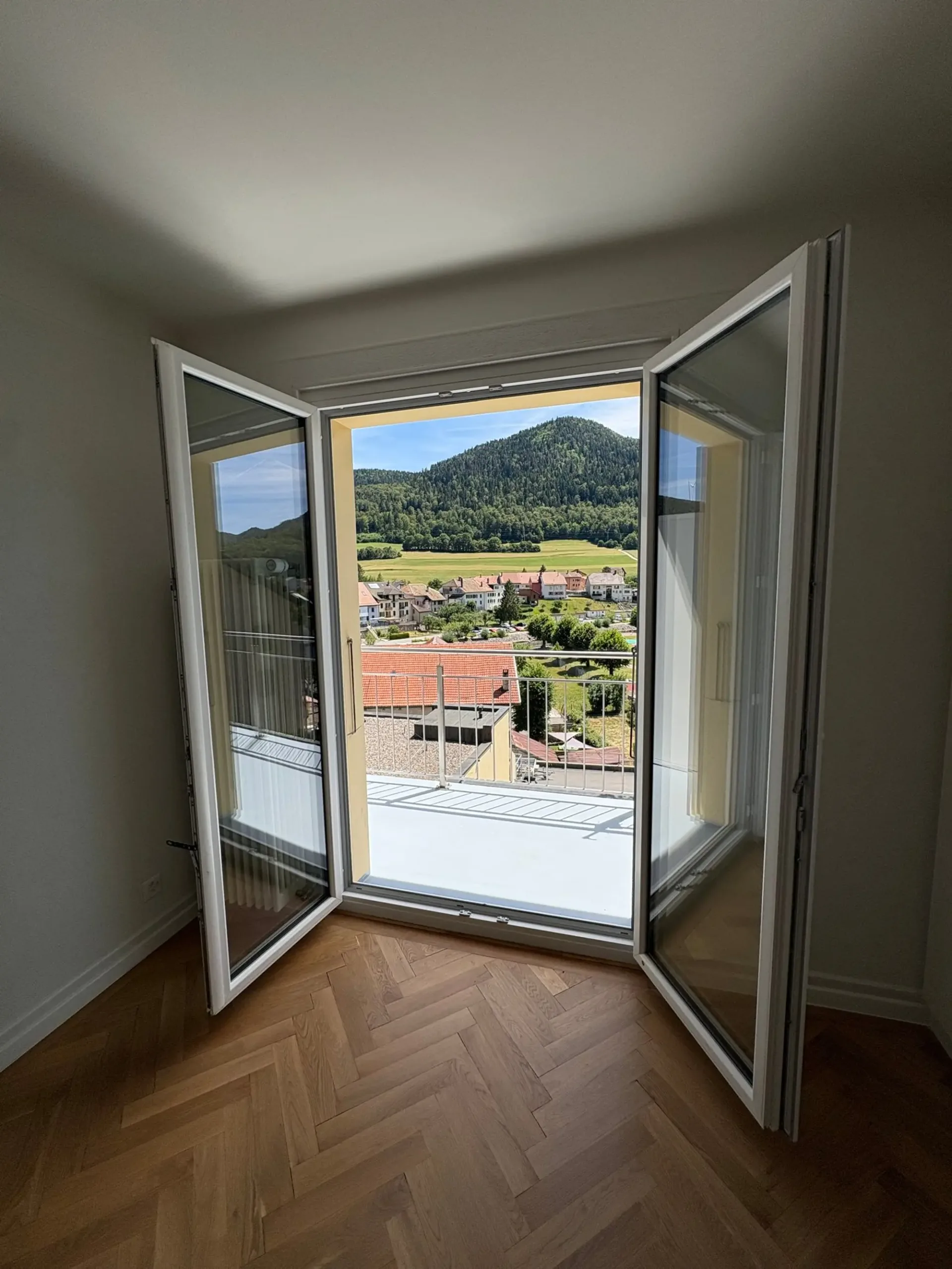 Delizioso appartamento di 2,5 locali con balcone a Vallorbe