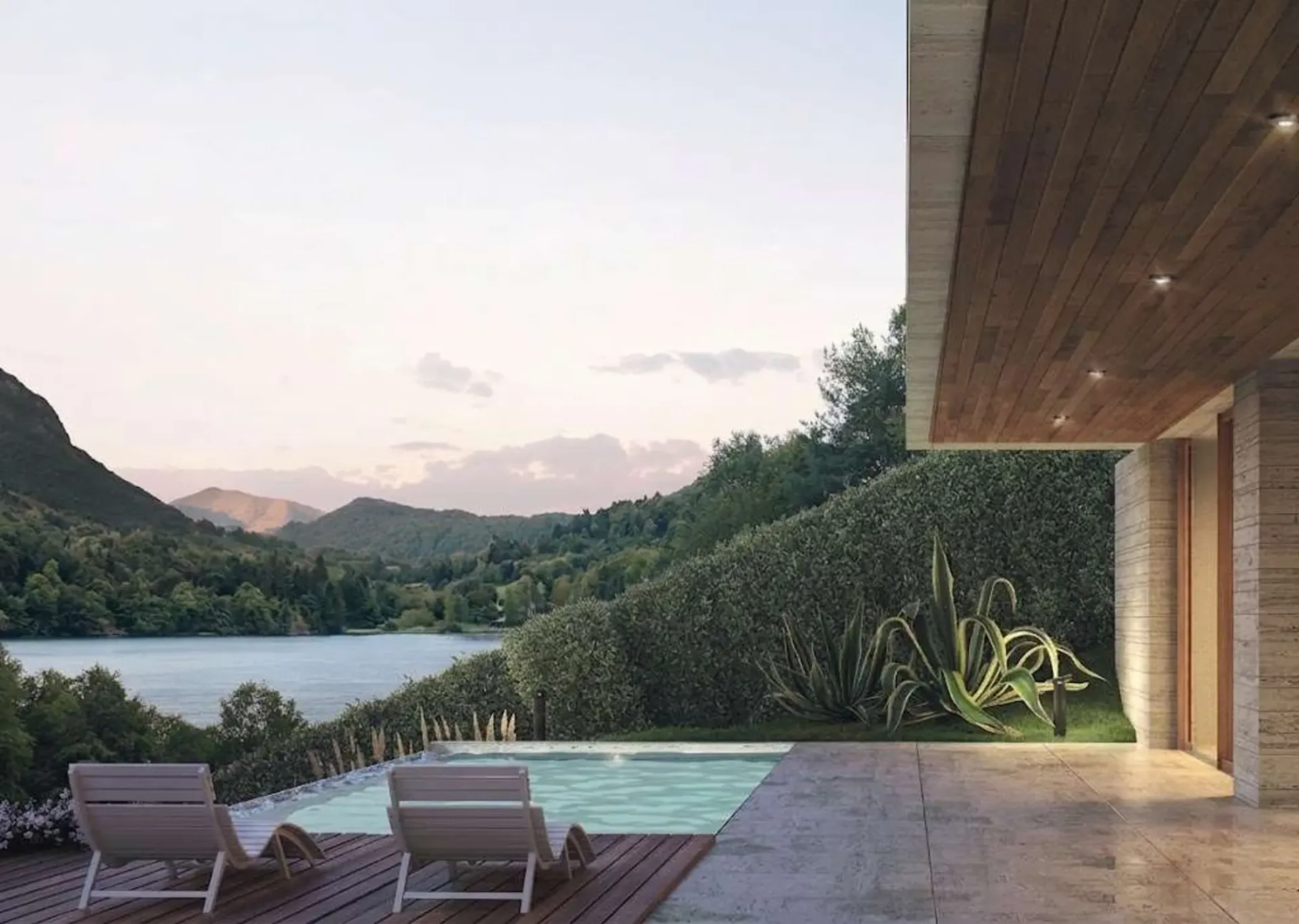 Esclusiva Residenza di Lusso con Vista Lago e Giardino