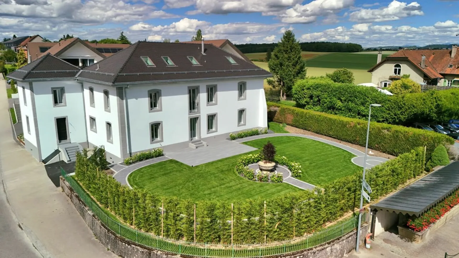 Renovierte Herrenhaus