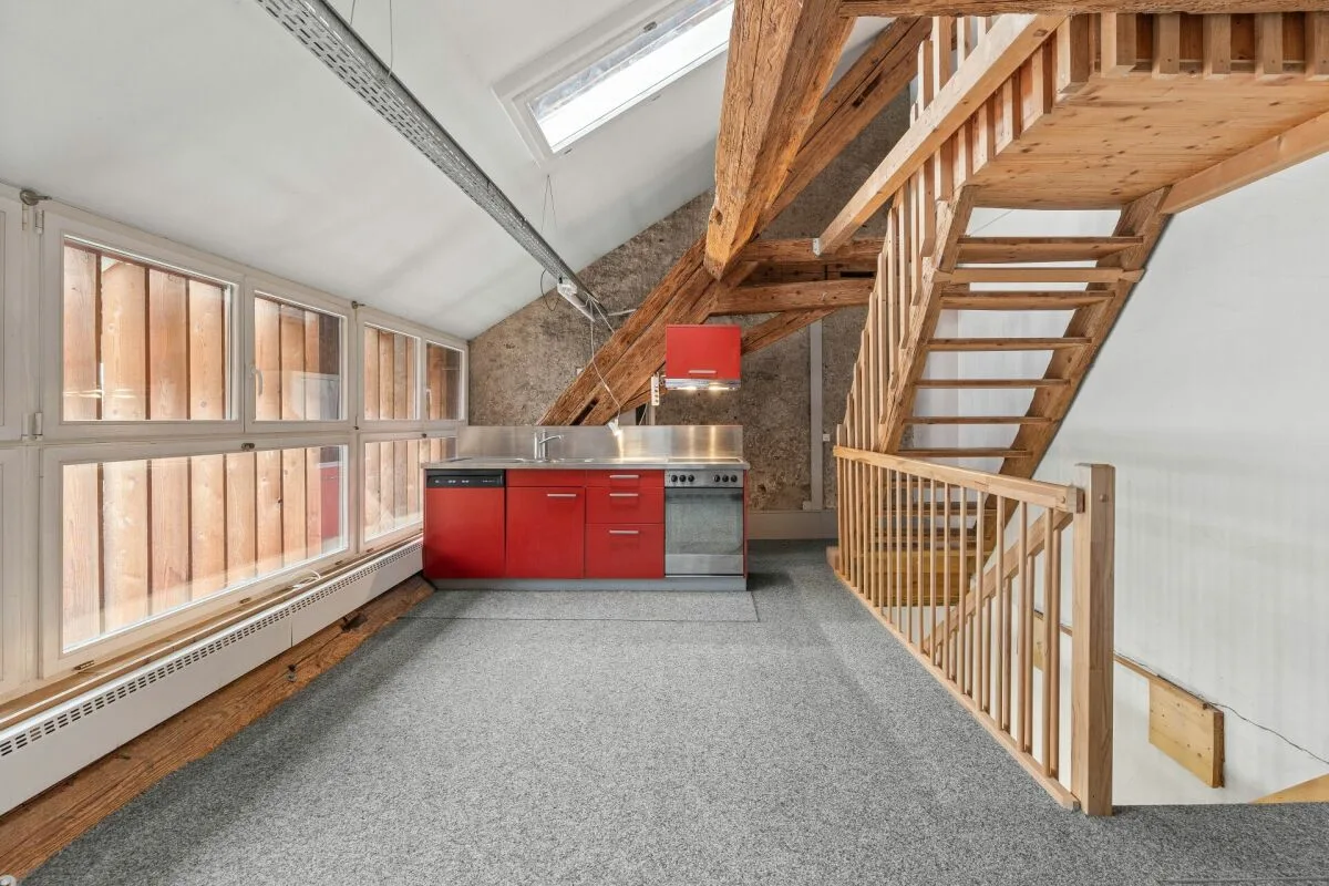 Lavorare in un'architettura speciale - nel mezzo del vecchio centro del villaggio di Lausen