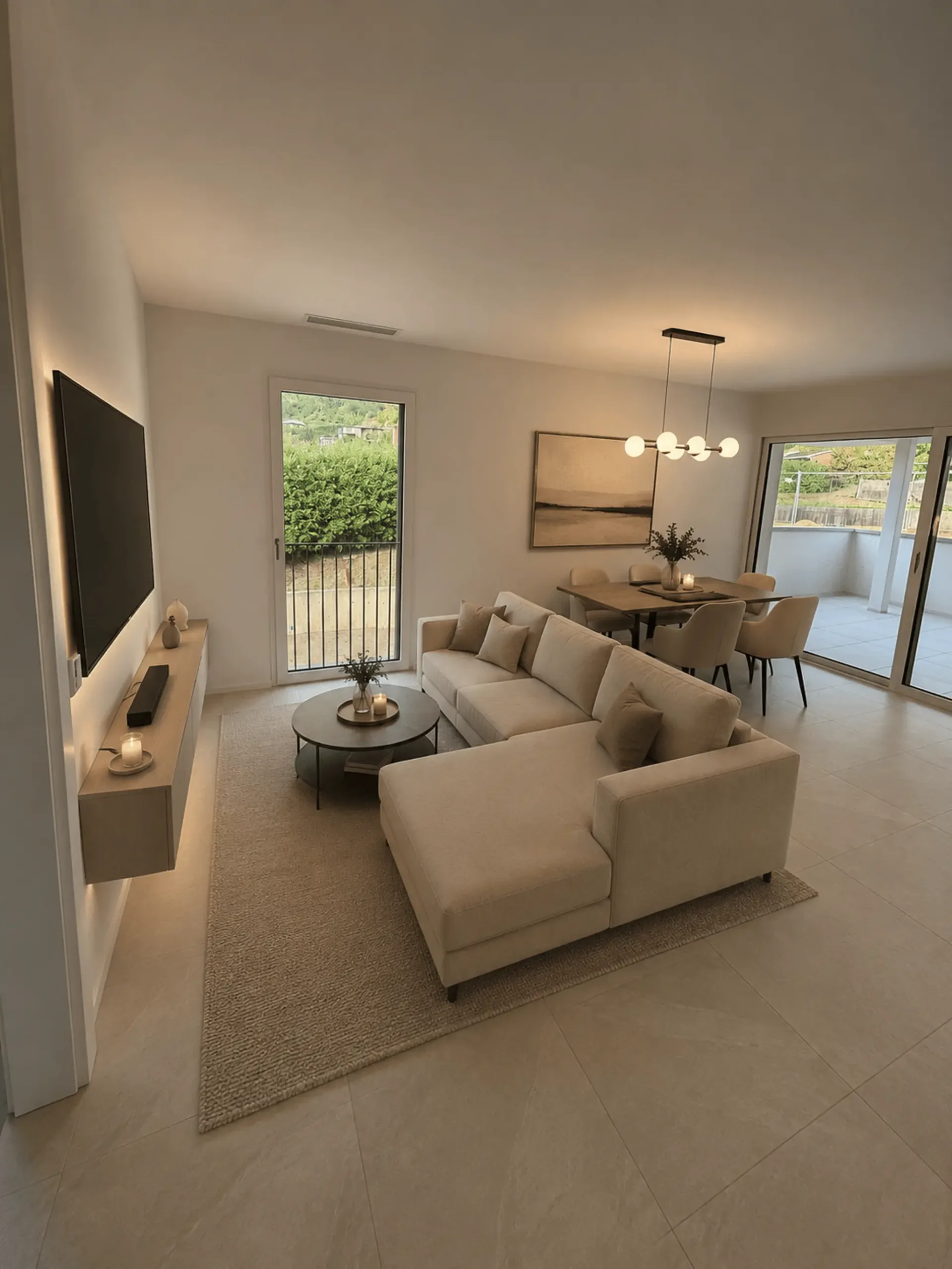 Klimaanlage, modern, 4.5 Zimmer in Neubau