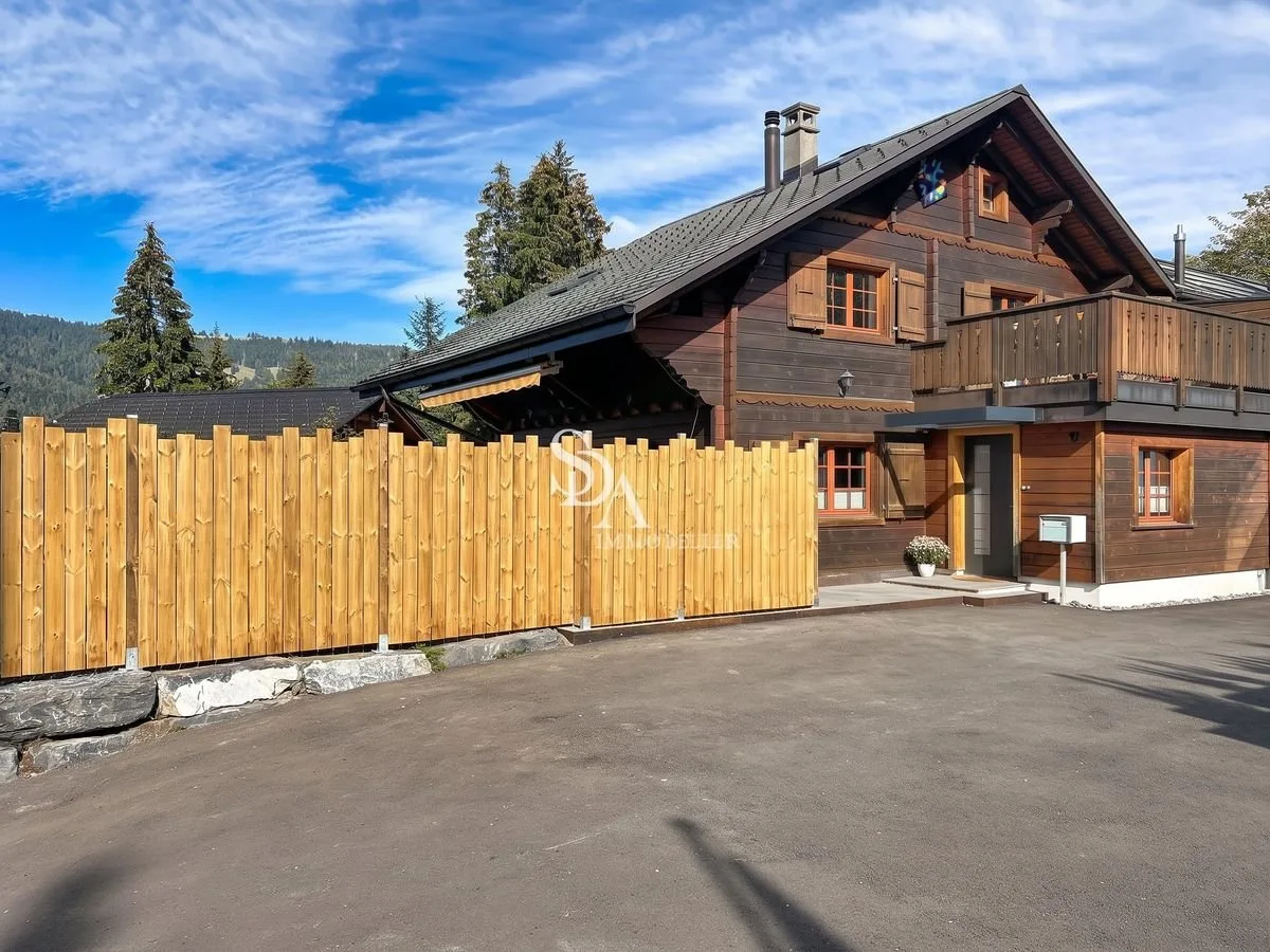Selten und wunderschön! Familienchalet zur Miete im Herzen der "Paccots"
