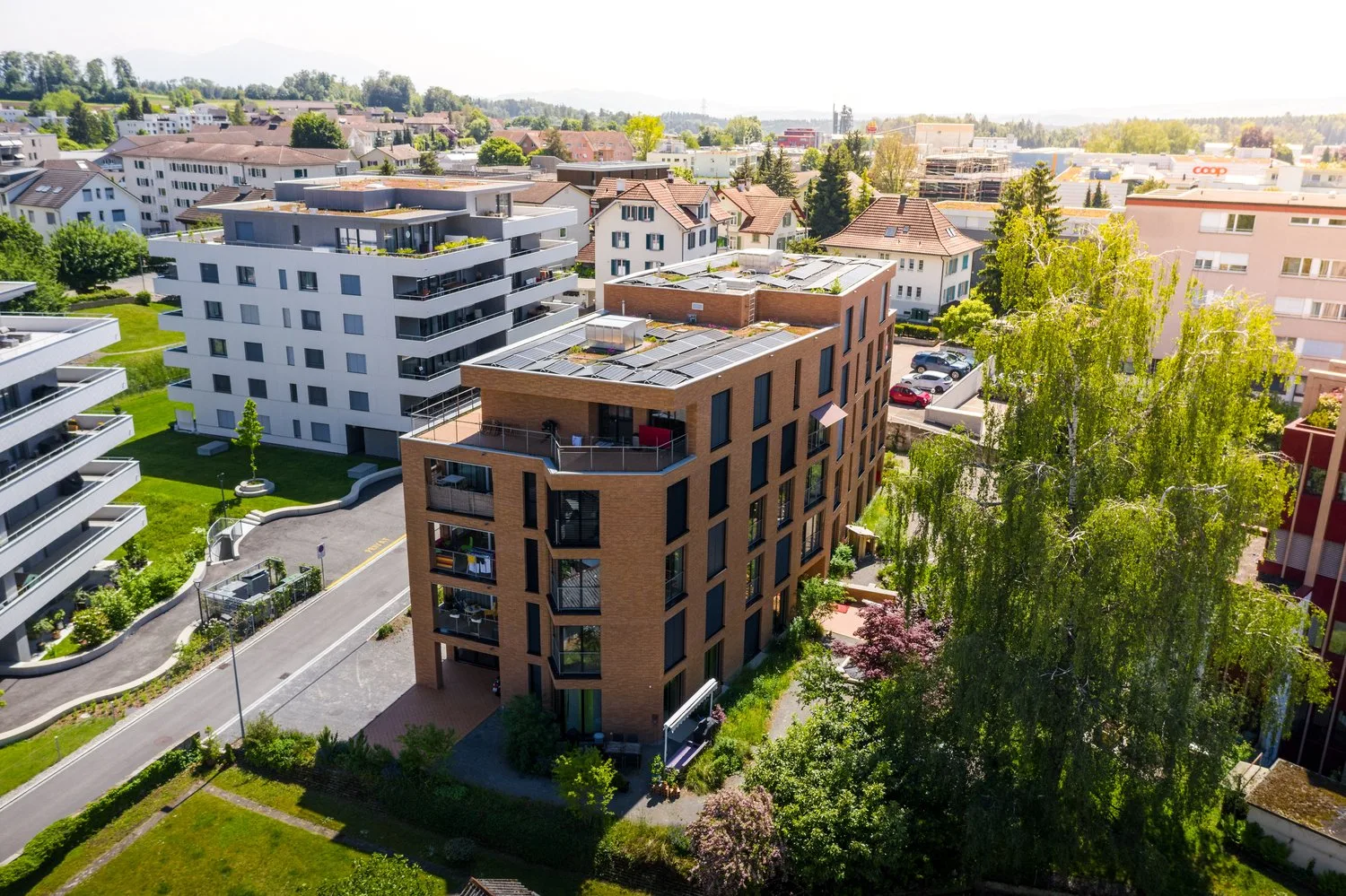 Habitation sans voiture - Appartement coopératif attractif de 3,5 pièces au centre d'Affoltern a.A.