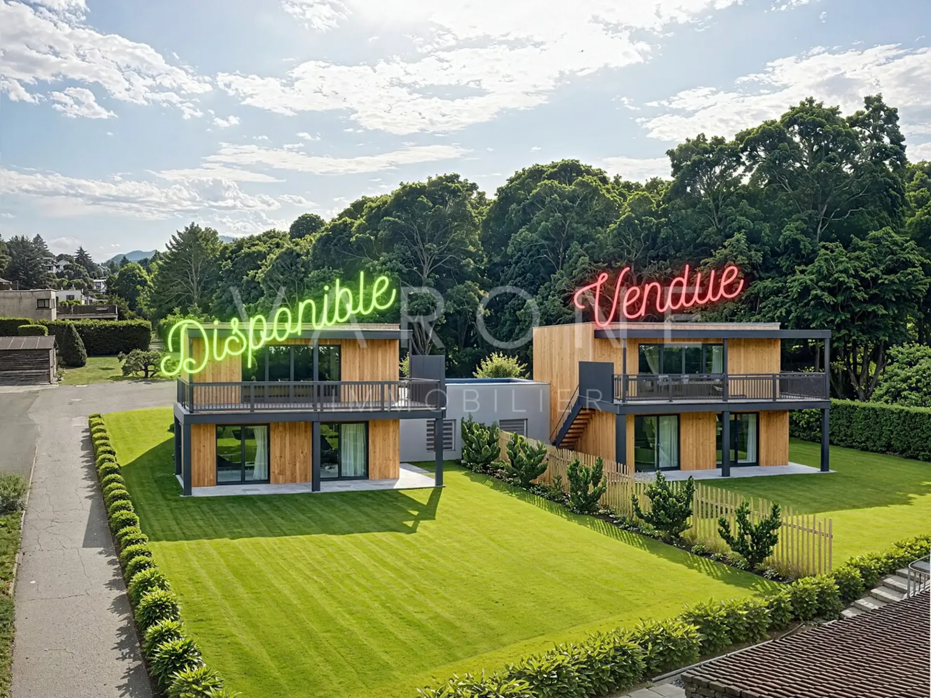 Die Prairies de Diolly - Zwei außergewöhnliche Villen mit 5,5 Zimmern