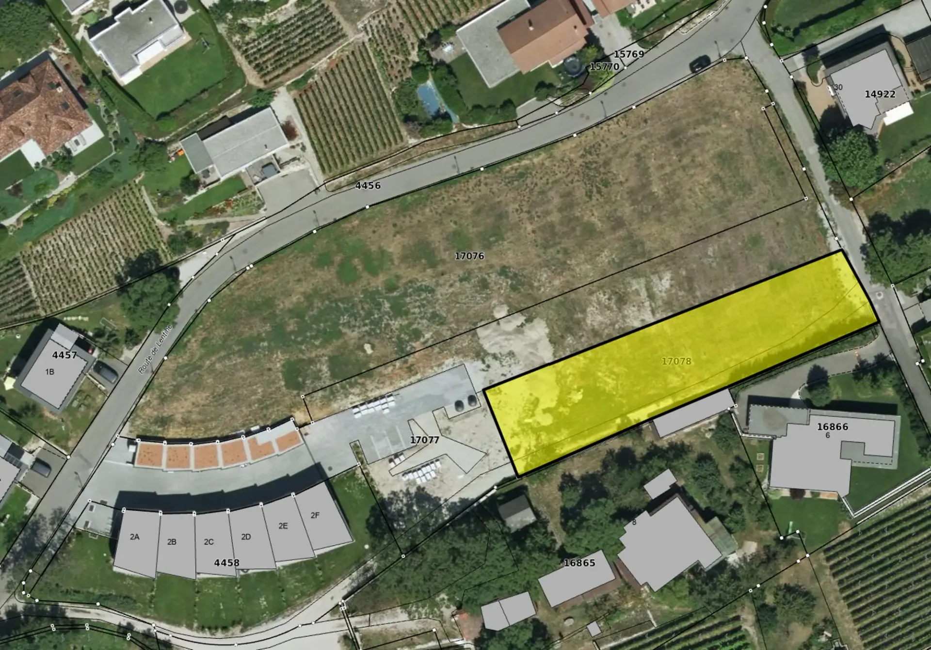 Baugrundstück in einer bevorzugten Zone der oberen Stadt Sion