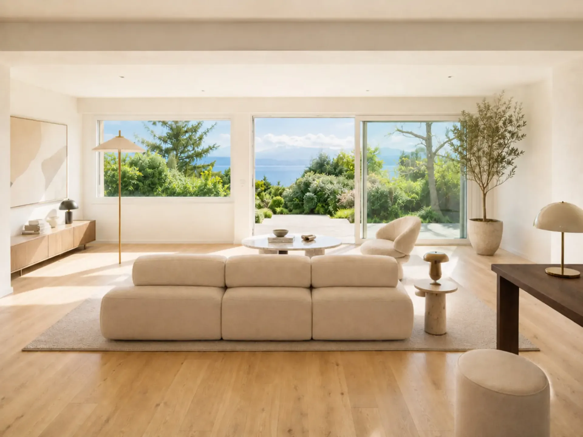 Exklusiv bei Abby Bryand Immobilien: Formidables Haus mit Seeblick in Buchillon