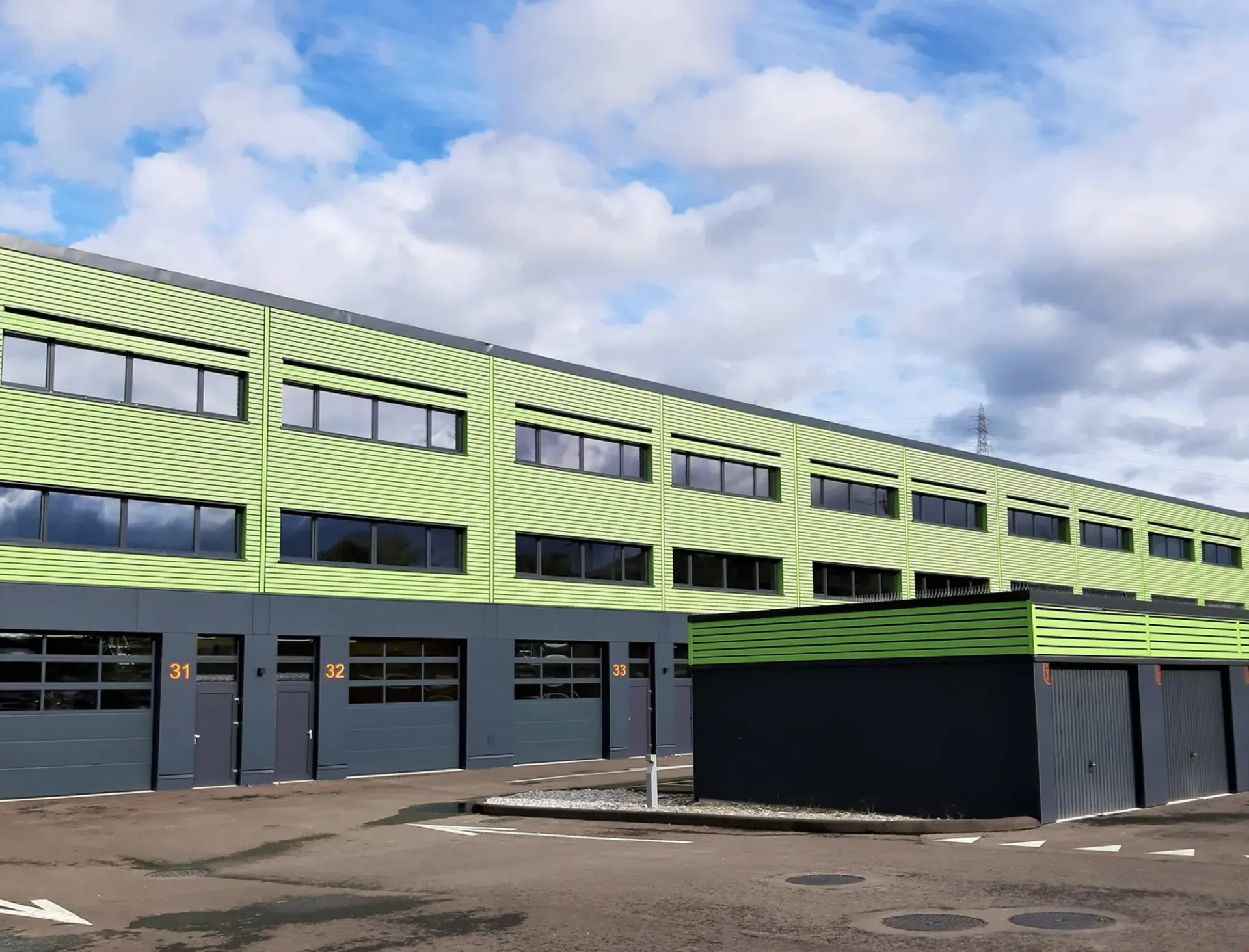 Flexible, innovative Gewerberäumlichkeiten