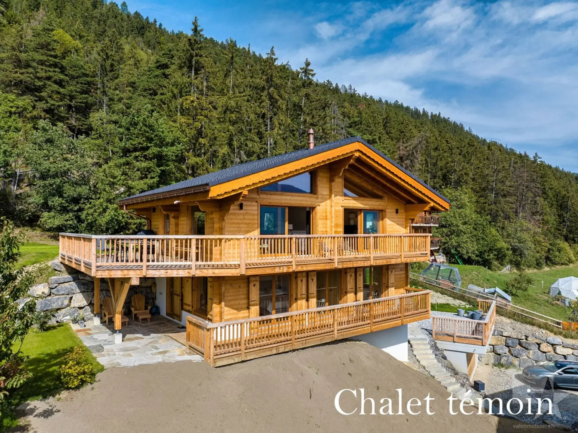 Chalet de 146 m2 à construire sur un terrain de 1000 m2