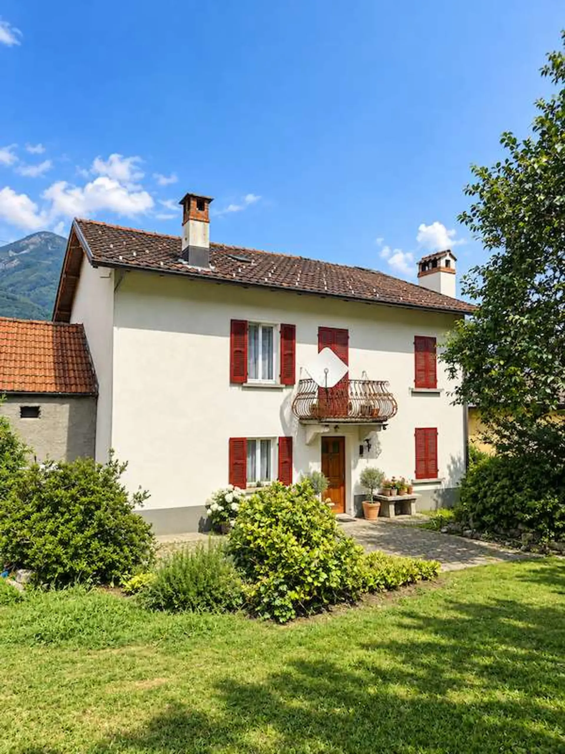 House with large garden