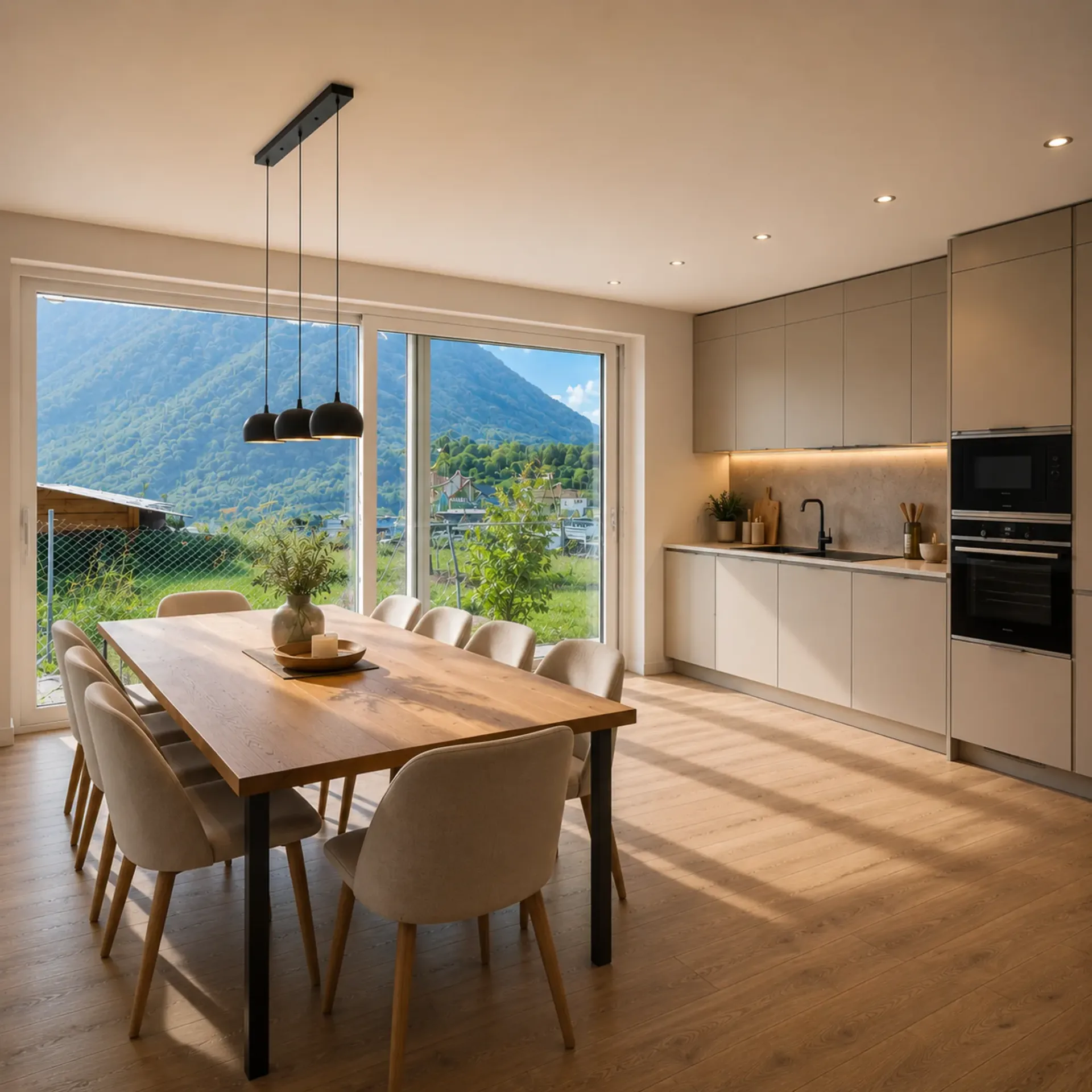 Ultima villa a schiera di 3.5 locali nel cuore della Gruyère e a 5 minuti dal lago