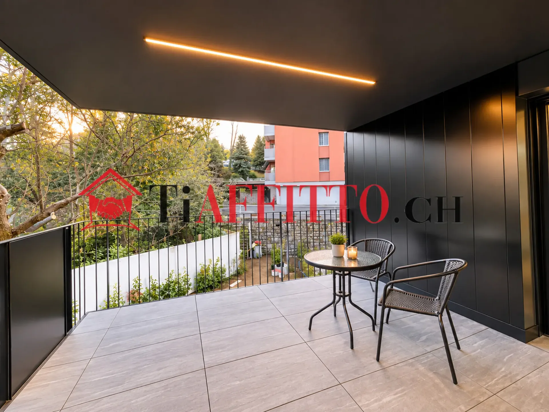 NEU 2.5 ZIMMER WOHNUNG MIT GROSSER TERRASSE IN LUGANO SORENGO
